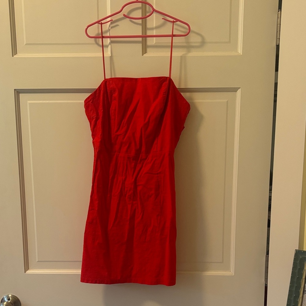 Red urban outfitters mini dress